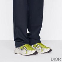 Dior B30 Sneakers Unisex Mesh and Technical Fabric Yellow - Dior Bag Outlet Official