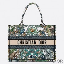 Dior Book Tote Etoile de Voyage Motif Canvas Multicolor - Dior Bag Outlet Official