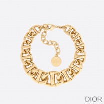 Dior CD Navy Bracelet Metal Gold - Dior Bag Outlet Official