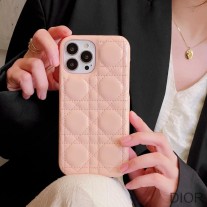 Dior iPhone Case Cannage Patent Leather Pink - Dior Bag Outlet Official