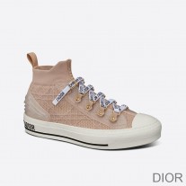 Walk'n'Dior Sneakers Women Cannage Technical Mesh Apricot - Dior Bag Outlet Official