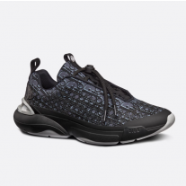 Christian Dior B24 Men Sneaker Black Dior Oblique Technical Fabric