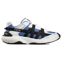Christian Dior B24 Runtek Men Sneakers Black Blue