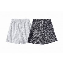 Christian Dior Men Casual Shorts Dior Oblique Workout Gym Shorts