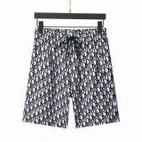 Christian Dior Men Shorts Swimming Trunks Dior Oblique Black