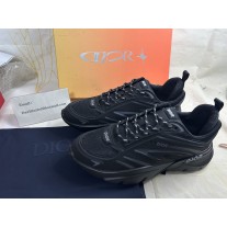Dior B44 Blade Sneaker Black Technical Mesh and Black Technical Fabric
