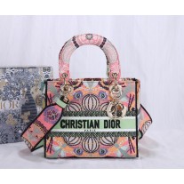 Dior Lady D-Lite Multicolor Dior In Lights Embroidery