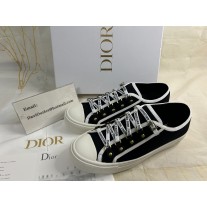 Walk'n'Dior Sneakers Women Canvas Black - Dior Bag Outlet Official