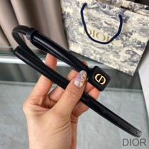 Dior Small Bobby Belt Smooth Calfskin Black - Dior Bag Outlet Official