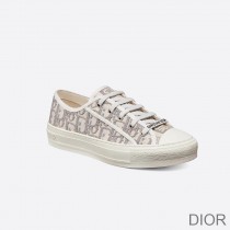 Walk'n'Dior Sneakers Women Oblique Motif Canvas Grey - Dior Bag Outlet Official