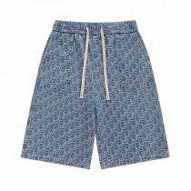 Christian Dior Men Shorts Swimming Trunks Dior Oblique Blue