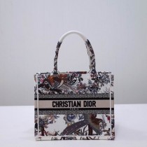 Dior Book Tote Multicolor Dior Jardin d'Hiver Embroidery