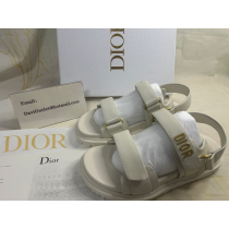 DiorAct Sandals Women Lambskin White - Dior Bag Outlet Official