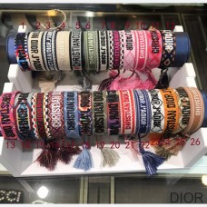 Christian Dior J'Adior Woven Bracelets