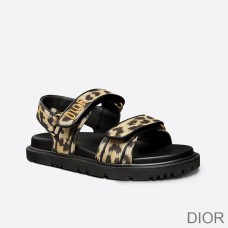 DiorAct Sandals Women Mizza Technical Fabric Beige - Dior Bag Outlet Official