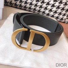 Dior CD Belt Leather Black - Dior Bag Outlet Official