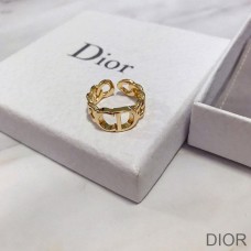 Dior Open Chain 30 Montaigne Ring Metal Gold - Dior Bag Outlet Official