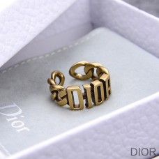 Dior Open Chain Evolution Ring Metal Gold - Dior Bag Outlet Official