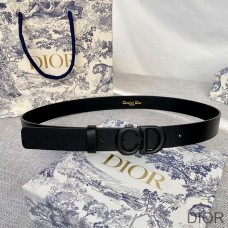 Dior Saddle Belt Matte Calfskin Black - Dior Bag Outlet Official