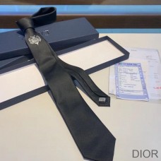 Dior Tie Shawn Bee Motif Silk Black - Dior Bag Outlet Official