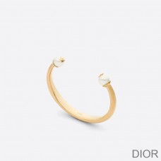 Dior Tribales Bangle Metal and Pearls Gold - Dior Bag Outlet Official