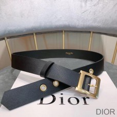 Dior quake Belt Calfskin Black