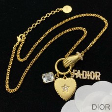 J'Adior Choker Metal, White Resin Pearl And White Crystals Gold - Dior Bag Outlet Official