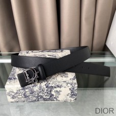Lady Dior Belt Enameled Calfskin Black - Dior Bag Outlet Official
