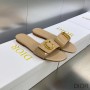 C'est Dior Slides Women Patent Leather Khaki - Dior Bag Outlet Official