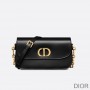 Dior 30 Montaigne Avenue Bag Box Calfskin Black - Dior Bag Outlet Official