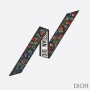 Dior Mitzah Twill D-Millefiori Silk Black - Dior Bag Outlet Official