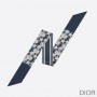 Dior Mitzah Twill Etoile Silk Navy Blue - Dior Bag Outlet Official