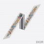 Dior Mitzah Twill Jardin d'Hiver Silk White - Dior Bag Outlet Official