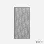 Large Dior Vertical Wallet Oblique Galaxy Leather Grey - Dior Bag Outlet Official