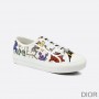 Walk'n'Dior Sneakers Women Pixel Zodiac Motif Canvas White - Dior Bag Outlet Official