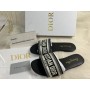 Christian Dior Bag Outlet For Sale Christian Dior Dway Slides Women Canvas Black - Dior Bag Outlet Official