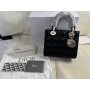 Dior Lady My ABCBag Cannage Lambskin Black
