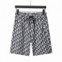 Christian Dior Men Shorts Swimming Trunks Dior Oblique Black