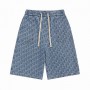 Christian Dior Men Shorts Swimming Trunks Dior Oblique Blue