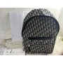 Christian Dior Rider Backpack Oblique Canvas Blue Beige