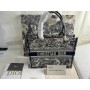 Dior Book Tote Toile De Jouy Motif Canvas Blue - Dior Bag Outlet Official