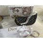 Dior CD Lounge Bag Oblique Motif Canvas Blue - Dior Bag Outlet Official
