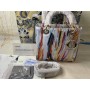 Dior Medium Lady Dior Art Bag Multicolor