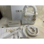 Mini Lady Dior Bag Patent Cannage Calfskin White - Dior Bag Outlet Official