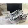 Christian Dior B24 Men Sneaker Oblique Cannage Motif White