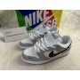 Dior x Nike SB Dunk Low Swoosh Unisex Sneakers Grey